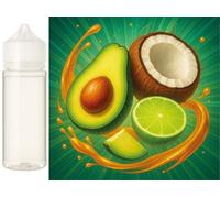 Avocado Zest - avocat-noix de coco-citron vert arôme concentré - Vegan - Sasami - 100 ml