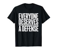 Avocat Commis D Office Chacun Mérite Défense Carrière Droit T-Shirt