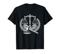 Avocat De La Defense Penale Dame Justice Droit Penal T-Shirt