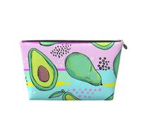 Avocat Dessin Main Colorée, Trousse de Toilette Trousse de Maquillage Sac à cosmétiques Trousse de Toilette de Voyage Portable