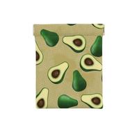 Avocat Dot Marron, Sac de Rangement pour Femmes, Portefeuille supérieur à Presser, Petit Porte-Monnaie, Pochette de Changement