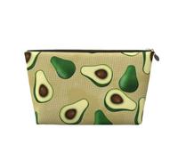 Avocat Dot Marron, Trousse de Maquillage Trousse à cosmétiques Trousse de Toilette de Voyage Portable Pochette de Toilette
