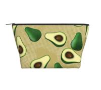 Avocat Dot Marron, Trousse de Toilette Trousse de Maquillage Sac à cosmétiques Trousse de Toilette de Voyage Portable