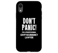 Avocat en Crypto-Monnaie Coque pour iPhone XR