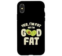 Avocat Good Fat AVO-Toast Guacamole Veggie Healthy Diet Coque pour iPhone X/XS