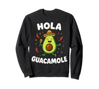 Avocat Guacamole Mexicain Nourriture Amusant Sweatshirt