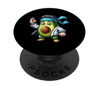 Avocat Kung Fu Guerrier Adorable Arts Martiaux PopSockets PopGrip Adhésif