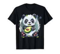 Avocat Lover Artwork Cute Avocat Panda Bear Animal Art T-Shirt