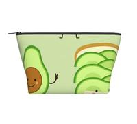Avocat Mignon, Pain grillé et œuf Frit, Trousse de Toilette Trousse de Maquillage Sac à cosmétiques Trousse de Toilette de Voyage Portable