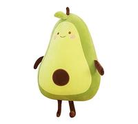 Avocat, poire alligator verte, avocat, simulation d'avocat, oreiller de sommeil, poupée, cadeau de vacances, coussin en peluche chaud (70 cm)