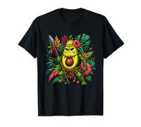 Avocat Sauvage Tribal Warrior Tropical Jungle T-Shirt