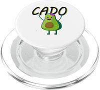 Avocat Vegan Vegetarian pour Couples et Partenaires Cadeau végétalien PopSockets PopGrip pour MagSafe