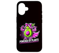 Avocat végétalien pour Femme Powered by Plants Coque pour iPhone 16