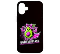 Avocat végétalien pour Femme Powered by Plants Coque pour iPhone 16 Plus