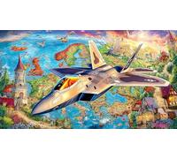 Avocat Village Fantasy Puzzle 1000 pièces en Papier recyclé - Cadeau Amusant pour la Maison Jeu Familial Stimulant pour Adultes 38x52/1000pcs