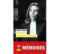 Avocate irrespectueuse - Gisèle Halimi - Plon - Poche - Essai