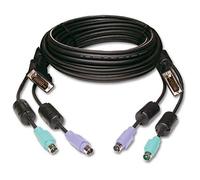 Avocent Câble clavier / vidéo / souris (KVM) PS/2 6 broches, DVI-I PS/2 6 broches, DVI-I 1.8 m