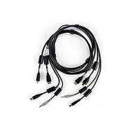 Avocent cbl0114 1.8 m Câble pour vidéo, Clavier et Souris (KVM) - Switch KVM (USB, HDMI, 2-hdmi, 1-USB, 1 - 3.5 mm, Cybex SC900)