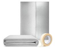 AVOID Isolant Thermique Fenetre, Reflecteur Radiateur de Chaleur 50 cm × 5 m, Isolation Fenetre 4mm épais, Économise l’Énergie, Isolation Porte de Garage, Toit, Mur, Voiture, Ruban Adhésif Inclus