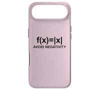 Avoid Negativity, Stay Positive Funny Math Coque pour iPhone Air