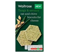 Avoine Et Ciboulette Biscuits Pour Le Fromage Waitrose 150G (Paquet de 6)