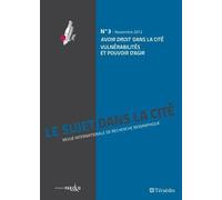 Avoir droit dans la Cité, Vulnérabilités et pouvoir d'agir - Collectif - Teraedre - broché - Revue