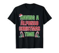 Avoir Un nom de réunion de Famille Alfonso Christmas Time T-Shirt