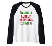 Avoir Un nom de réunion de Famille Aurelia Christmas Time Manche Raglan