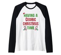 Avoir Un nom de réunion de Famille Cedric Christmas Time Manche Raglan