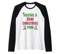 Avoir Un nom de réunion de Famille Dani Christmas Time Manche Raglan