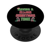 Avoir Un nom de réunion de Famille Elijah Christmas Time PopSockets PopGrip Adhésif