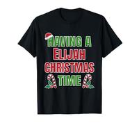 Avoir Un nom de réunion de Famille Elijah Christmas Time T-Shirt