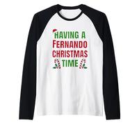 Avoir Un nom de réunion de Famille Fernando Christmas Time Manche Raglan