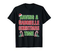 Avoir Un nom de réunion de Famille Gabrielle Christmas Time T-Shirt
