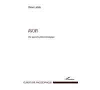 Avoir : Une approche phénoménologique