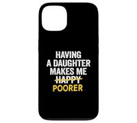 Avoir Une Fille me Rend pauvre Papa Fille Maman père Coque pour iPhone 13
