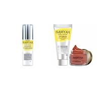 Avoka Naturals Namyaa Haldi Chandan Sérum éclaircissant intime 100 ml, sérum à lèvres 30 g et gommage à lèvres 15 g
