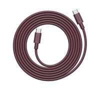 Avolt AVOLT x Bauhaus-Archiv Cable 1 USB C vers USB C Mulberry Red