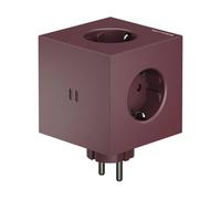 Avolt AVOLT x Bauhaus-Archiv Square 2 multiprise USB-C Mulberry Red