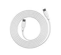 Avolt Cable 1 Câble USB-C vers USB-C pour PC Portable, 100W Silicone, 2m | Câble silicone blanc, 2 m. Charge rapide 100W pour PC portable, MacBook et téléphone, souple et sans enchevêtrement