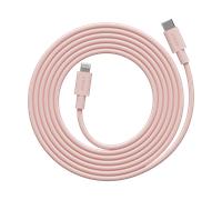 Avolt Cable 1 USB C vers Lightning câble de recharge 2m Nouveau Rose