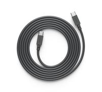 Avolt Cable USB-C vers USB-C - La Solution Elégante et Rapide pour Charger votre iPhone 15, iPad ou tout autre appareil compatible USB-C - 60w - Design Scandinave - (Noir)