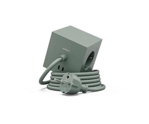 Avolt Multiprise Square 1 USB-C 30W 3 m Oak Green