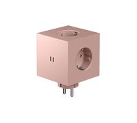 AVOLT Multiprise Square 2 F Vieux Rose rose