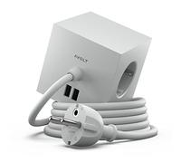 avolt Square 1 multiprise USB (Grey, USB-A 1.8m)