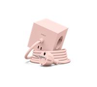 Avolt Square 1 prise avec sortie USB-C 30W 1.8 m New Pink