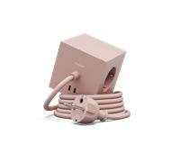 Avolt Square 1 prise avec sortie USB-C 30W 1.8 m Old Pink