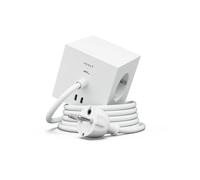 Avolt Square 1 prise avec sortie USB-C 30W 1.8 m White Martinelli Luce edition