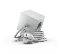Avolt Stikdåser - Square 1 w/30W Dual USB-C & Magnet 1,8m Gotland Gray Avolt