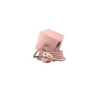 Avolt Multiprise Cube USB C - Les Premières Multiprises Design au Monde - 3 Prises électriques et 2 Ports USB - Pied Magnétique Adhérant Presque Partout (Rose, 1.8m)